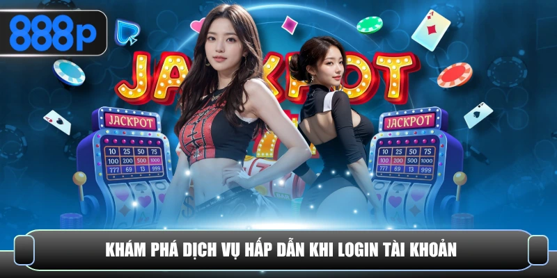 Khám phá dịch vụ hấp dẫn khi login tài khoản