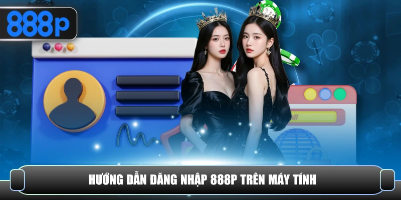 Hướng dẫn đăng nhập 888P trên máy tính