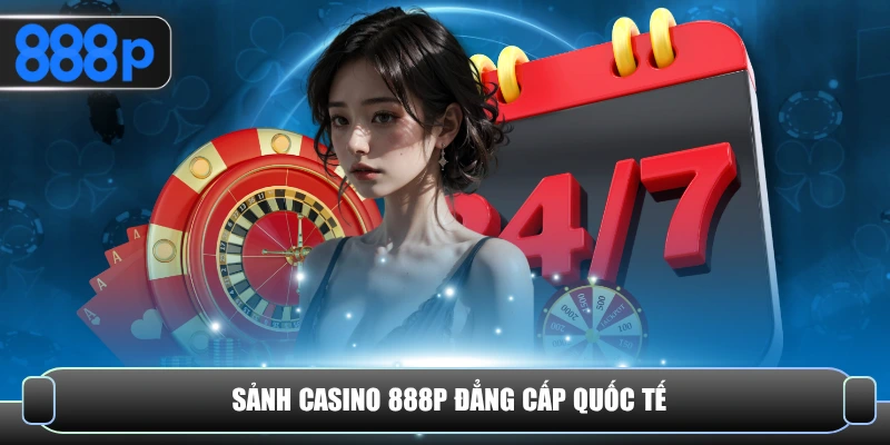 Sảnh Casino 888P đẳng cấp quốc tế